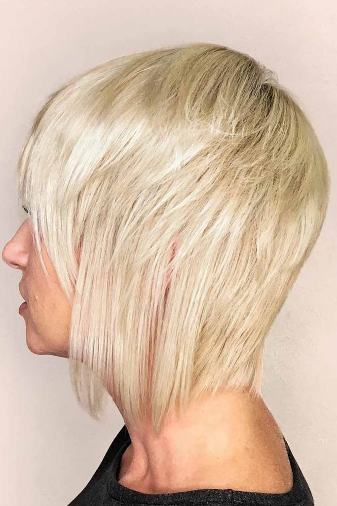 Blonde Textured Bob