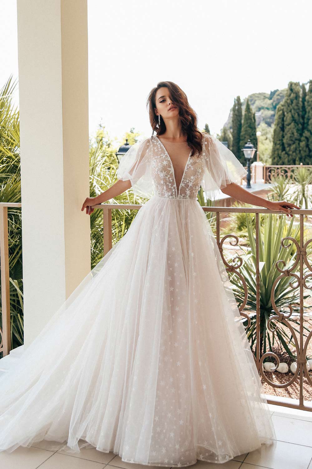 Puff Beach Wedding Dress