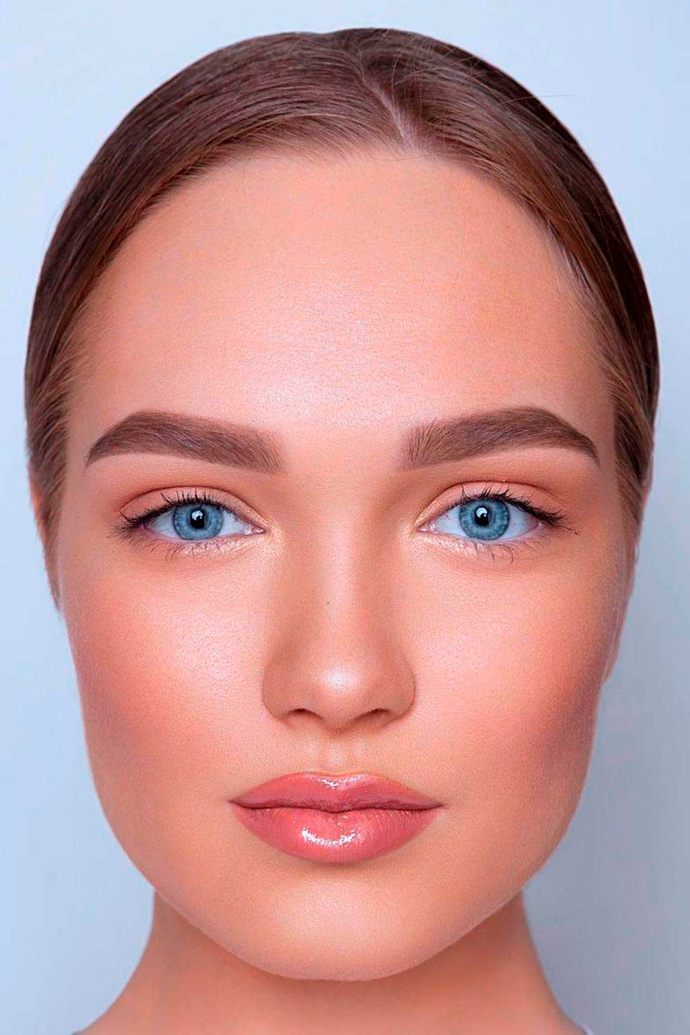 Natural Makeup For Girls With Gray Eyes