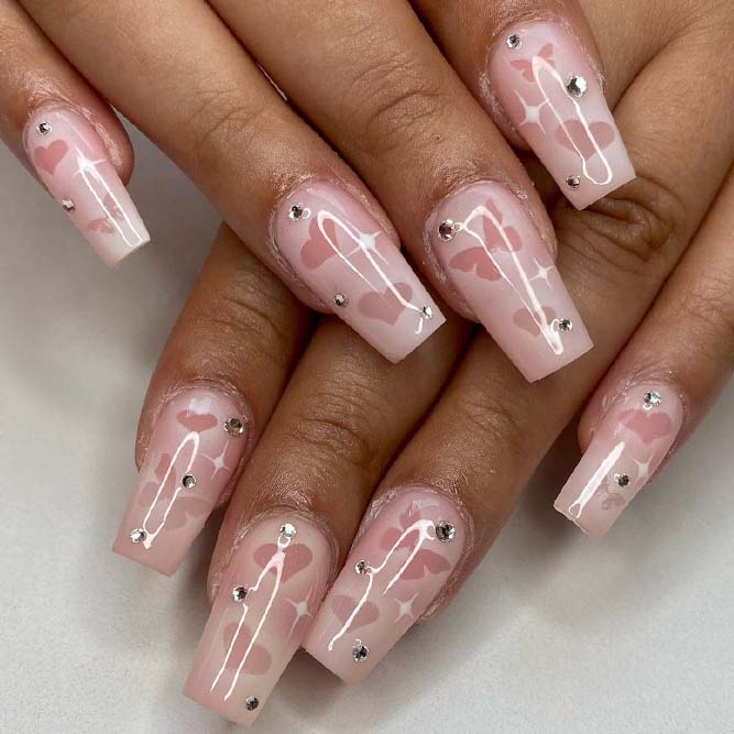 Natural Birthday Nails