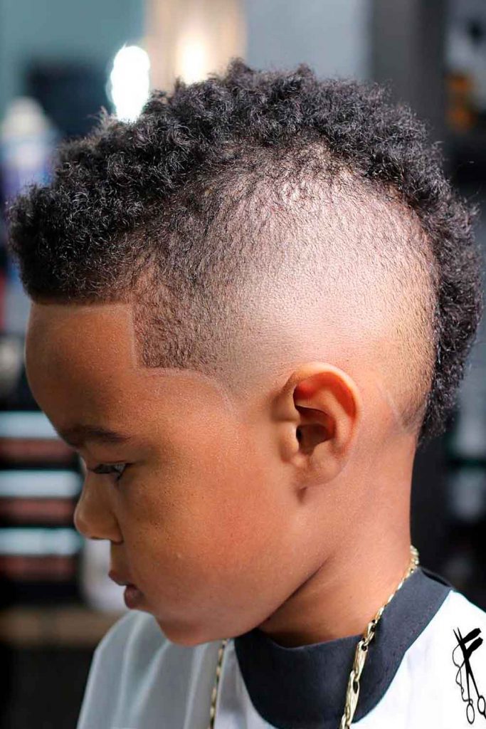 Burst Fade with Short Curls #blackboyshaircuts #blackboyhaircut #afroboyhaircut