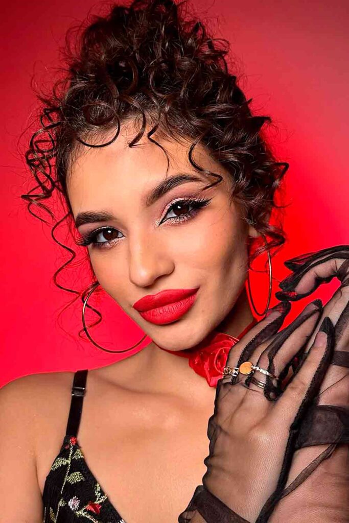 Spanish Love #browneyesmakeup #makeupforbrowneyes #browneyesmakeupideas