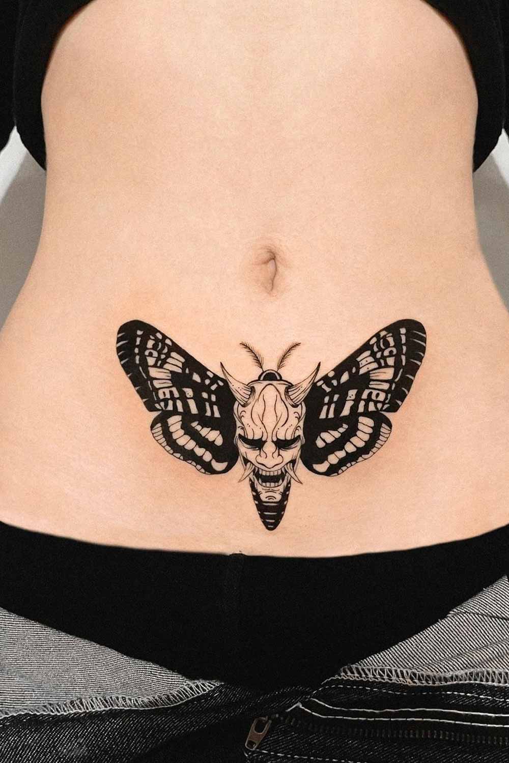 Lower Belly Butterfly