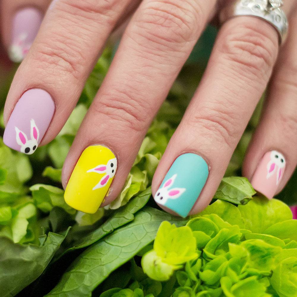 Rabbit Nails Design for Easter
