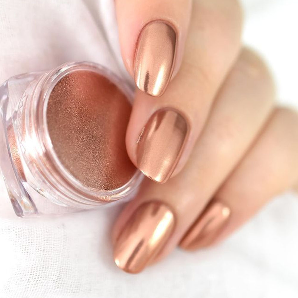 Coopper Chrome Fall Nails