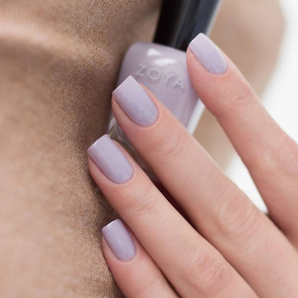 Lavender Fall Nail Color