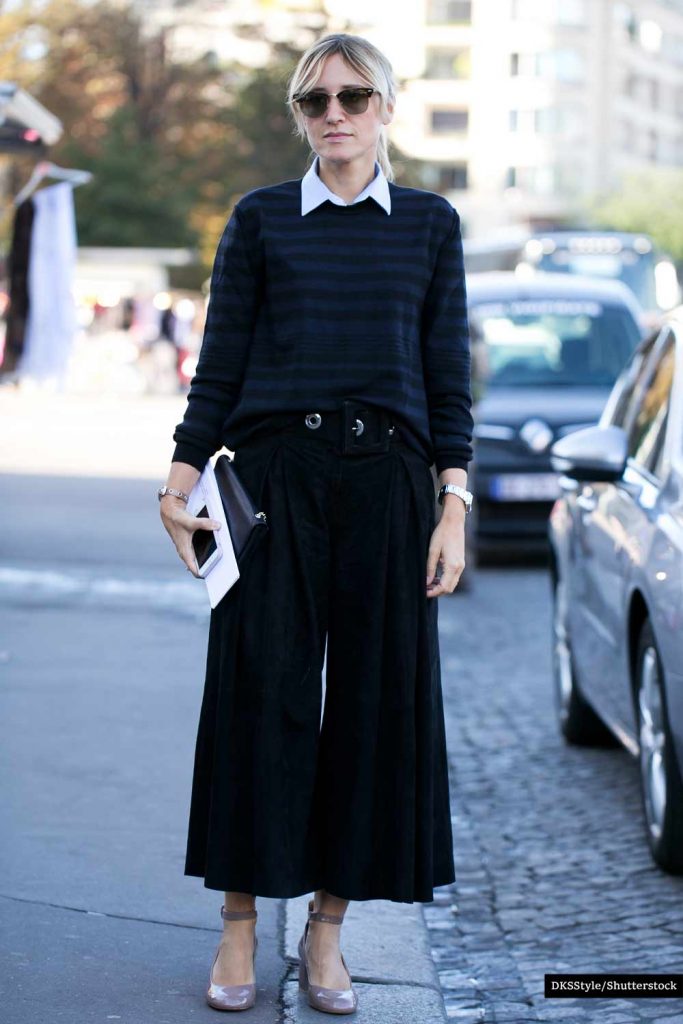 Cropped Palazzo Pants Outfits