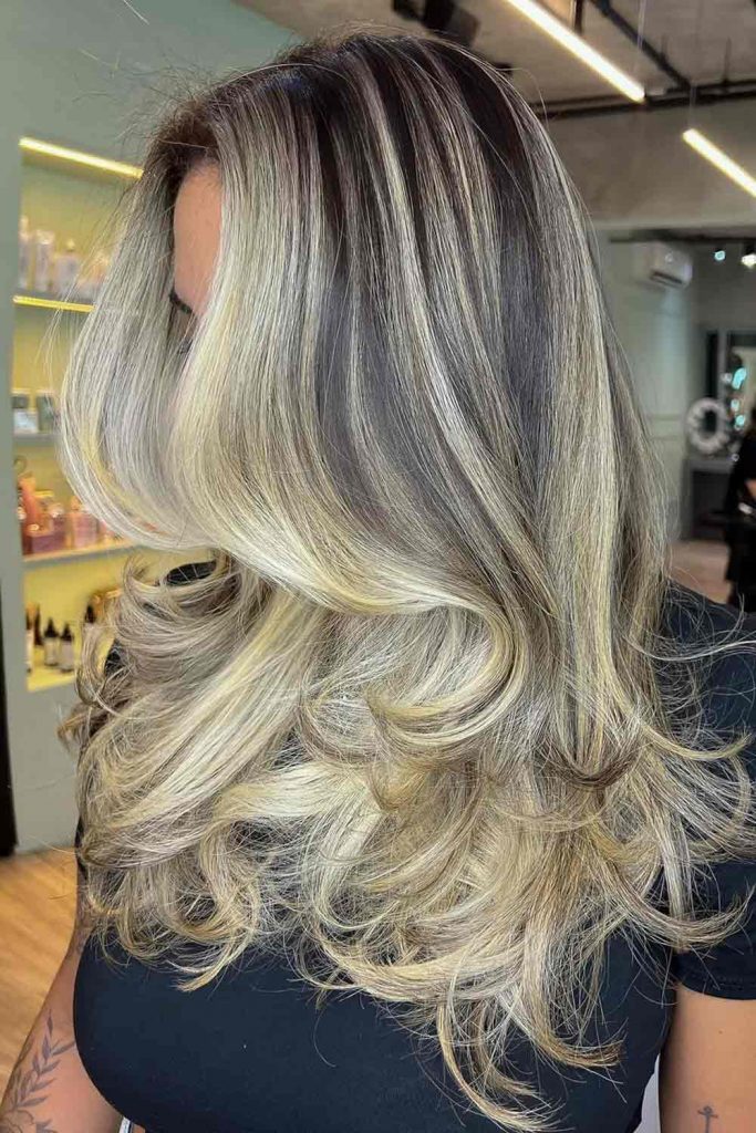 Long Haircut With Wavy Ends