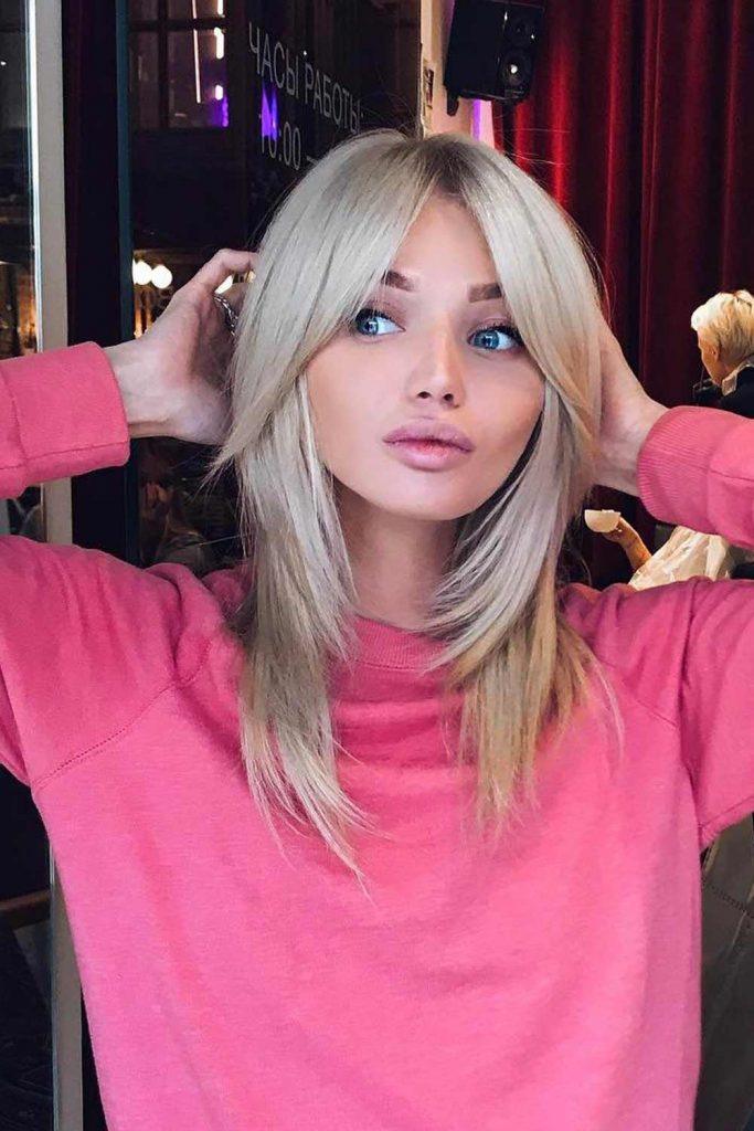 Layered, Straight Hair