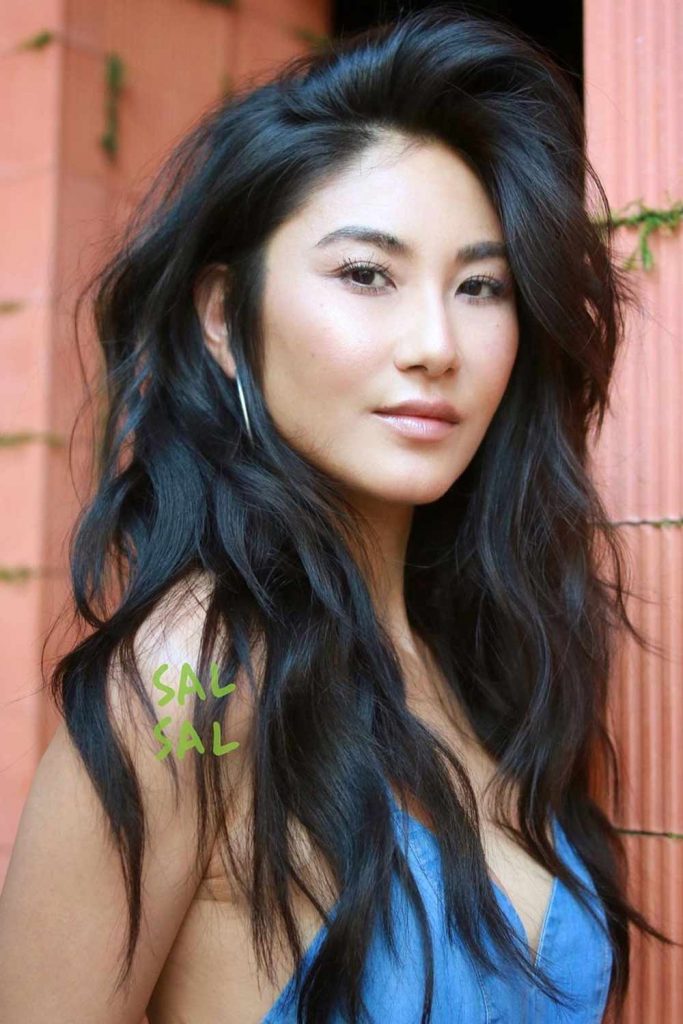 Edgy Hairstyle with Side Bangs