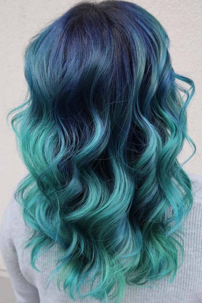 Ocean Blue Ombre