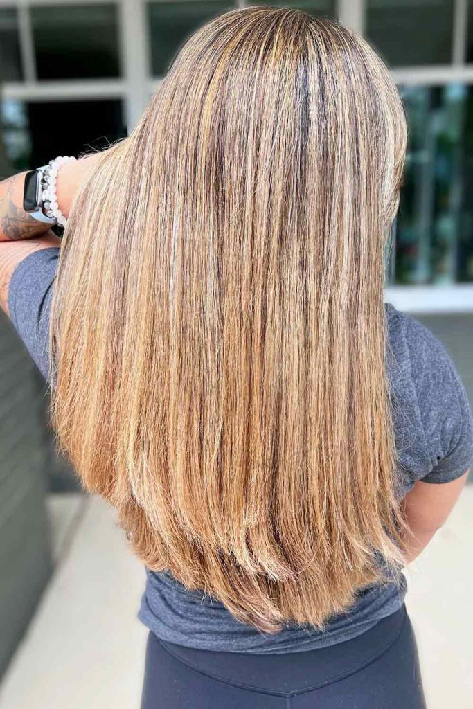 Two Tier Style #longhaircuts #layeredhair