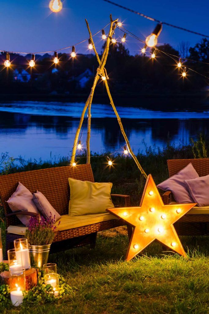 Outdoor Place Romantic Decor