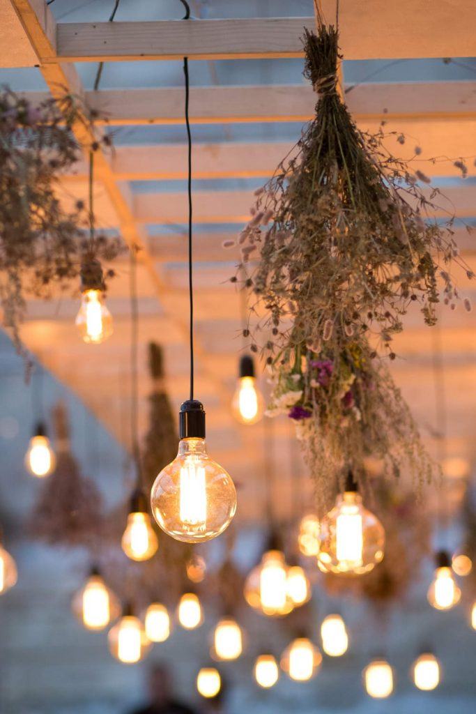 Edison Lamp Decor Idea