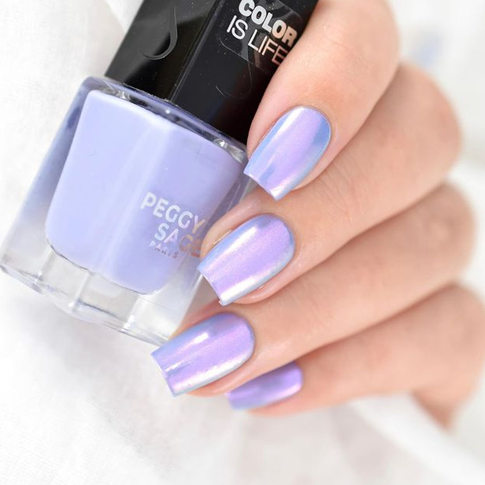 Mermaid Lavender Nails