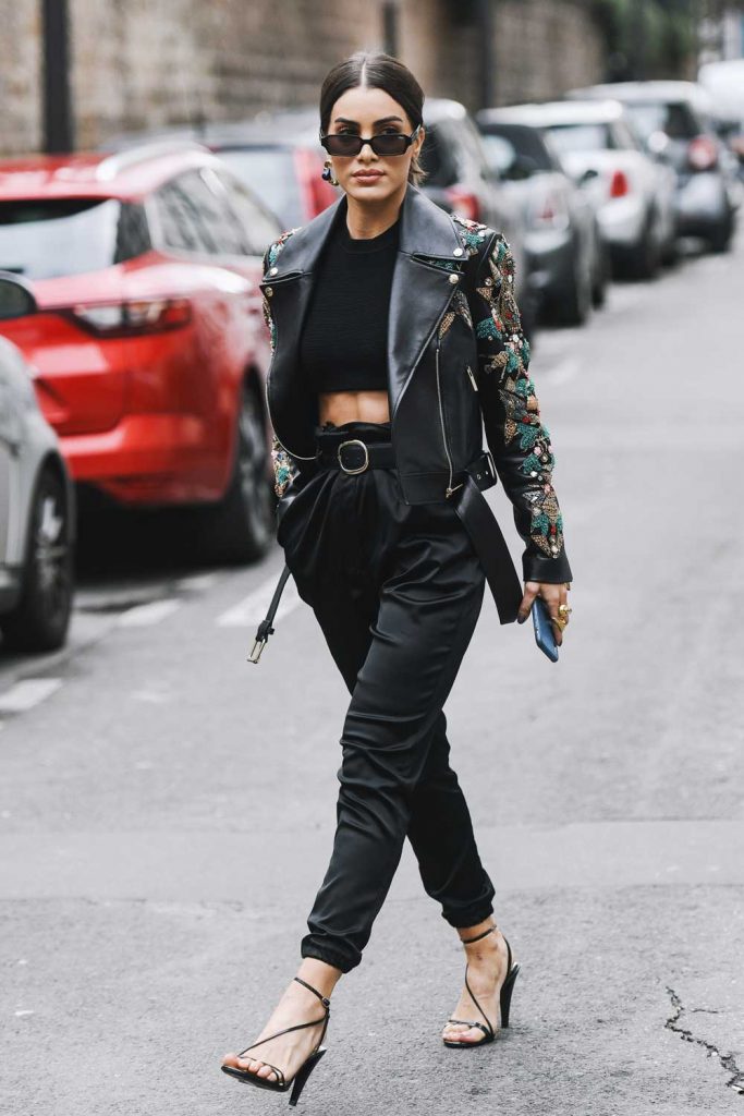 Pants and Cropped Top