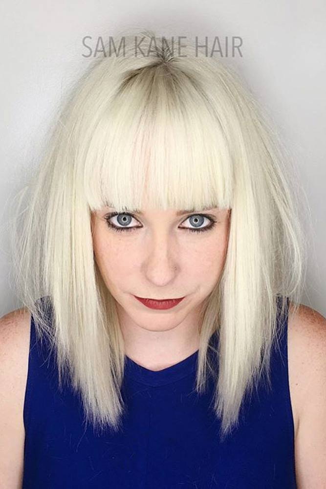 Straight Classics Bangs for Different Hair Types picture 1
