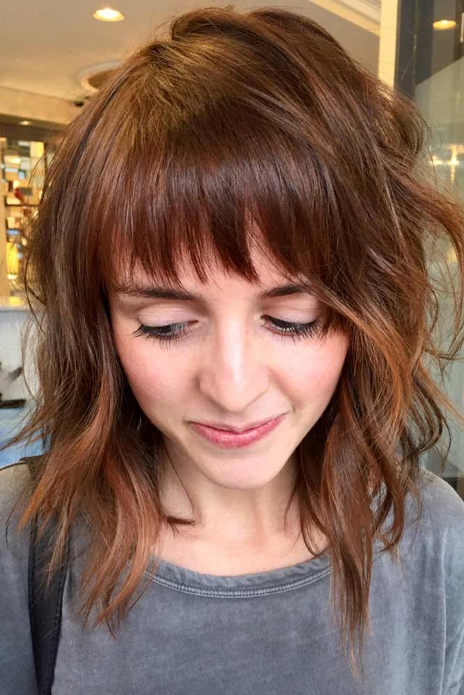 Wispy Bang and Messy Hairstyle picture 3