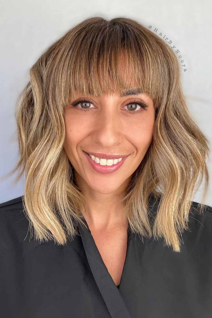 The Bouncy Bob with Bangs