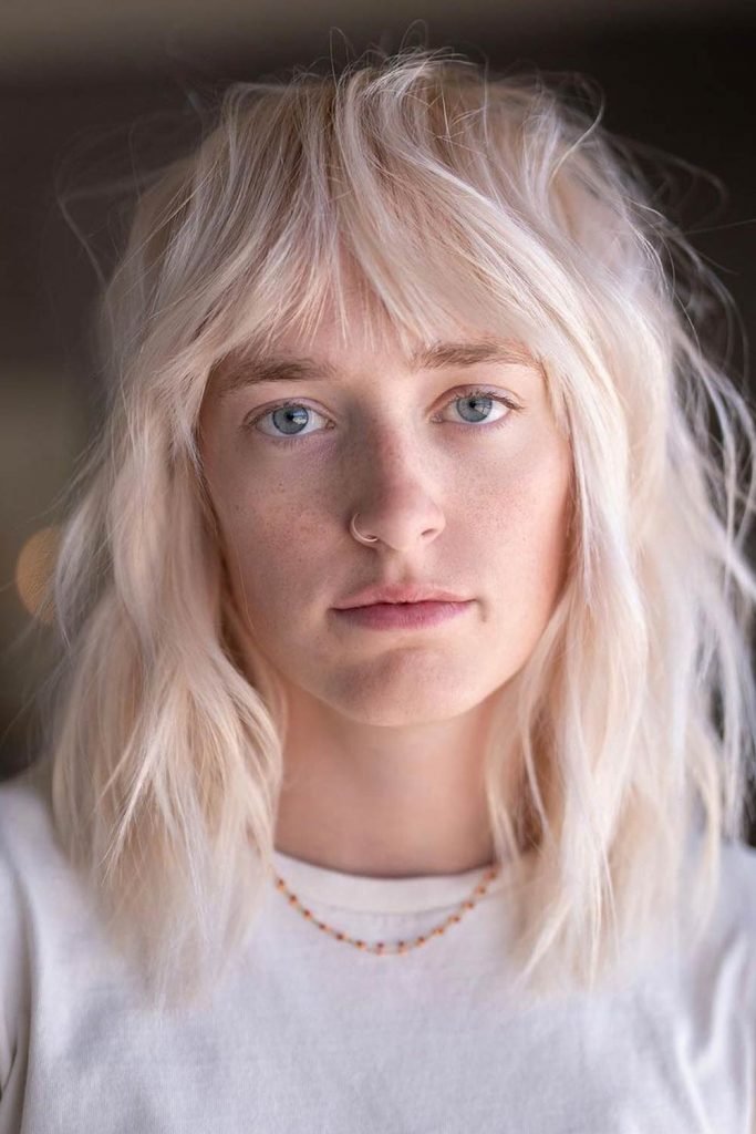 Ice Blonde Shag