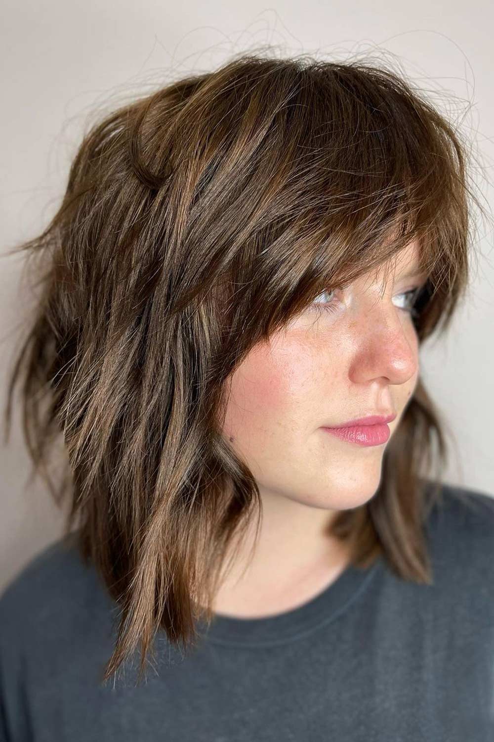 Medium Shaggy Wolf Cut