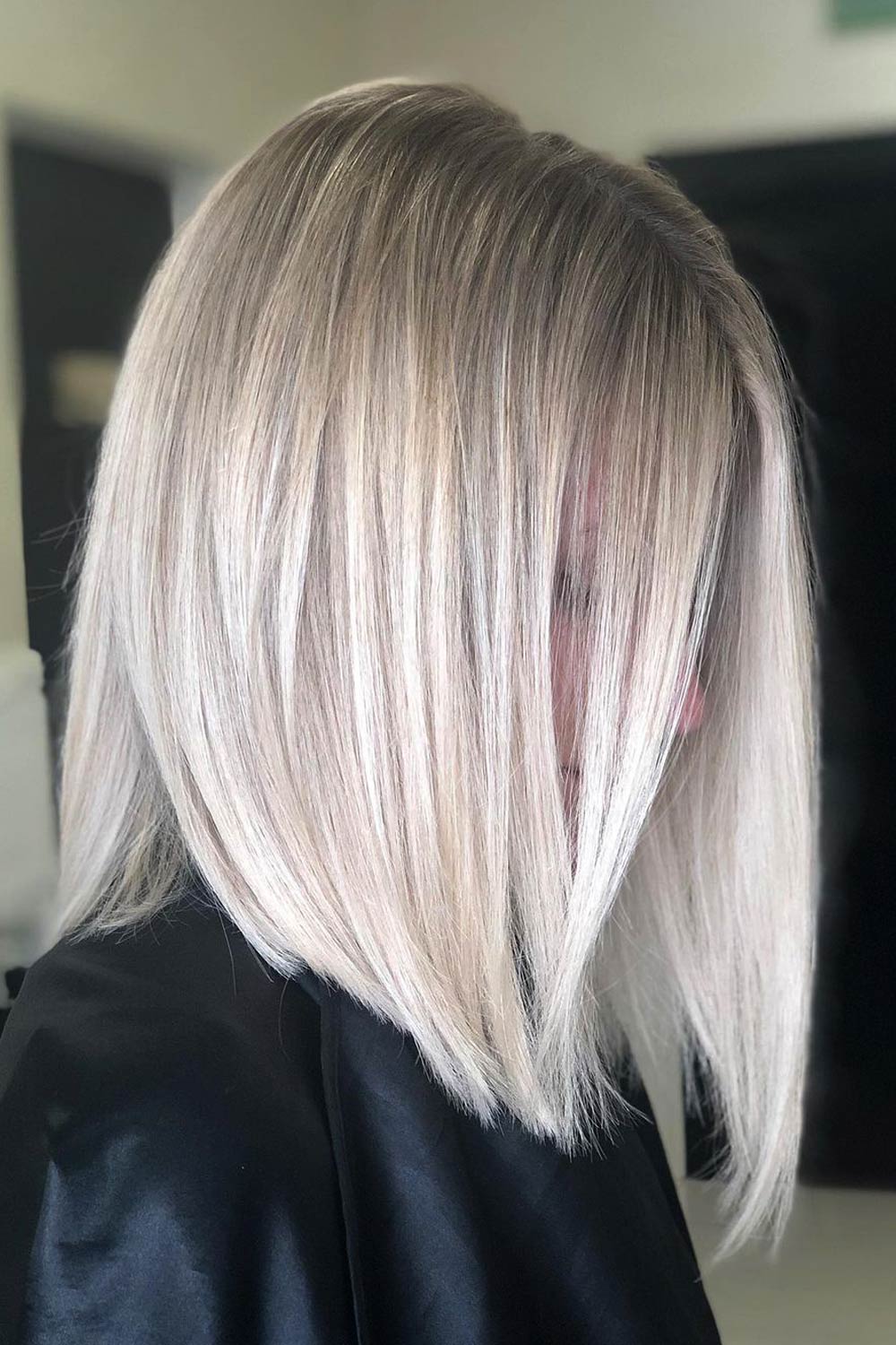 Smooth Platinum Bob