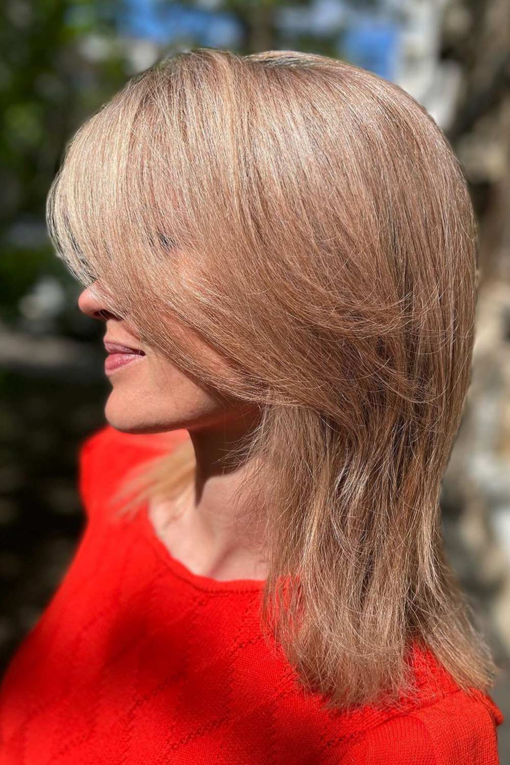 Textured Medium Hairstyles for Thin Hair