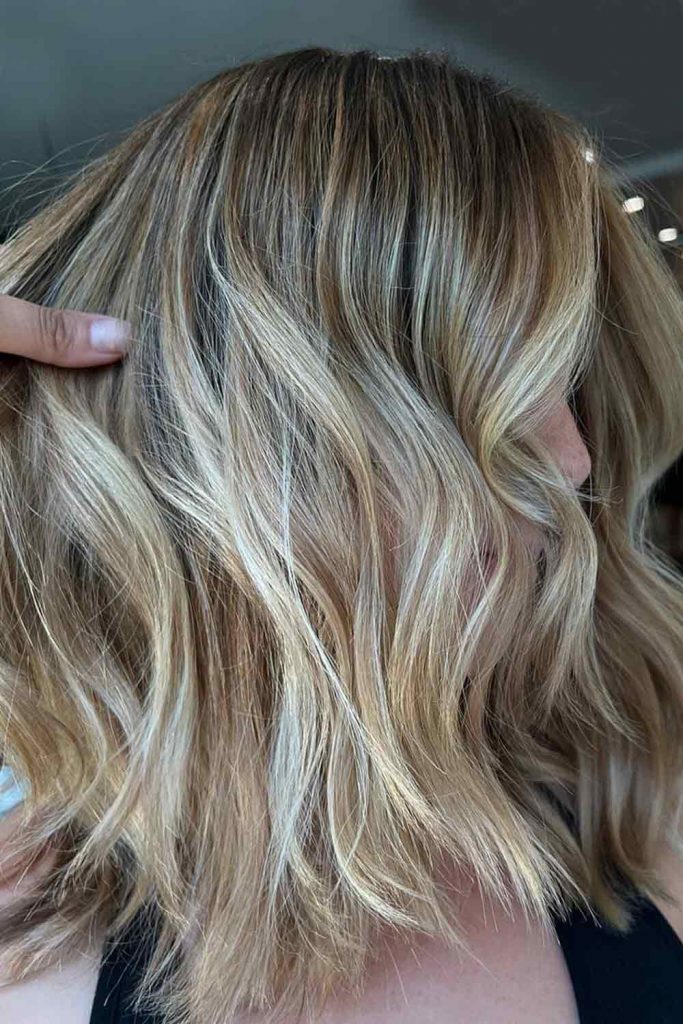 Ash Ombre For Wavy Lobe