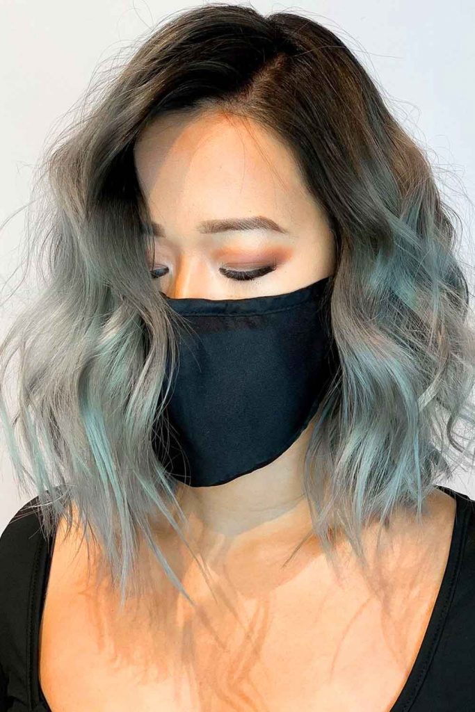 Medium-Length Hairstyles With Ombre