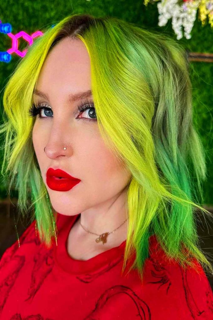 Graded Medium-Length Hairstyles