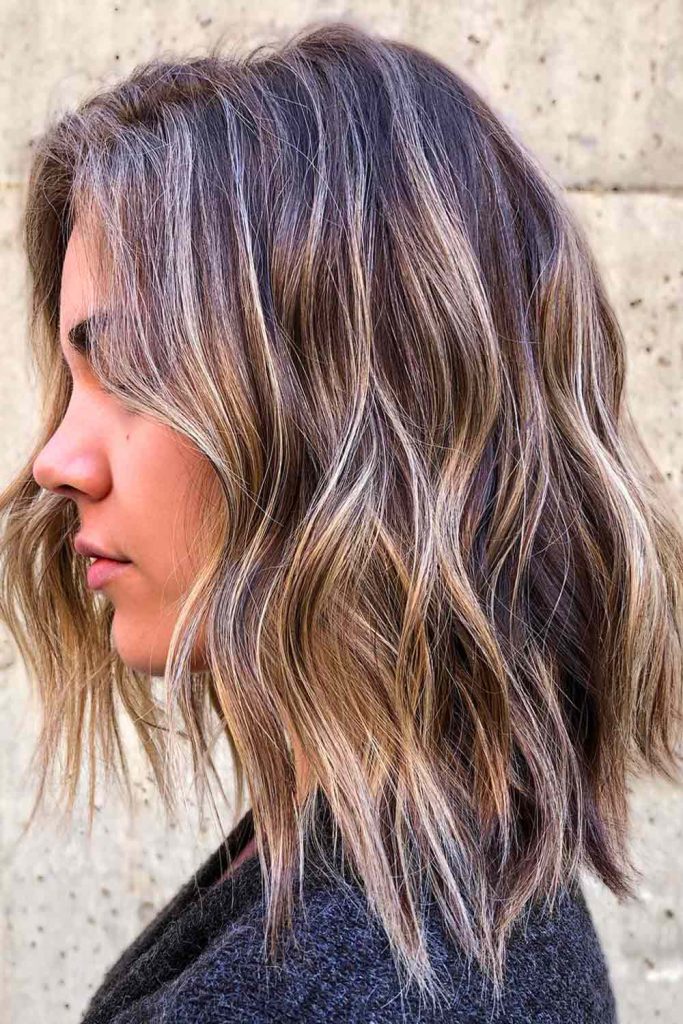 Shaggy Medium-Length Hairstyles