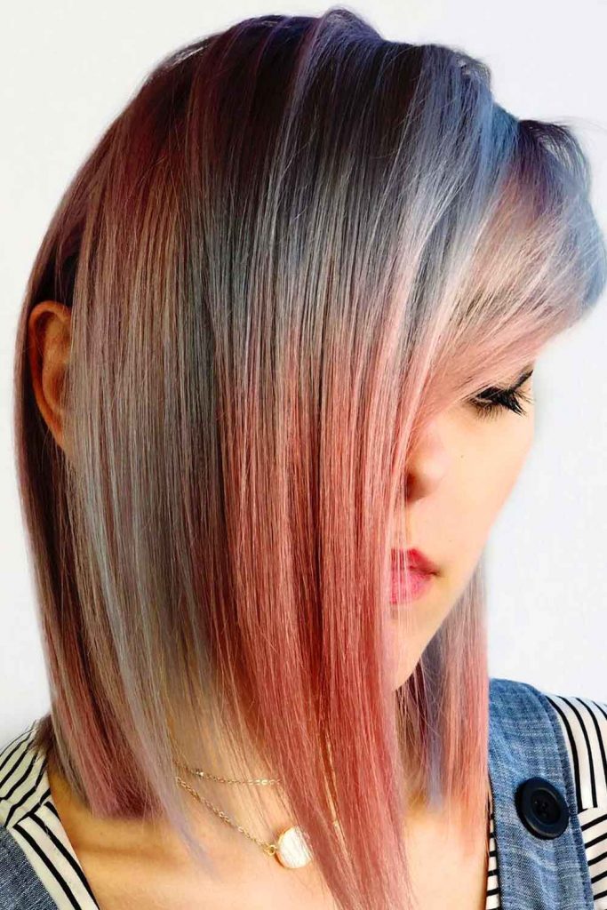 Side-Swept Layered Hairstyles