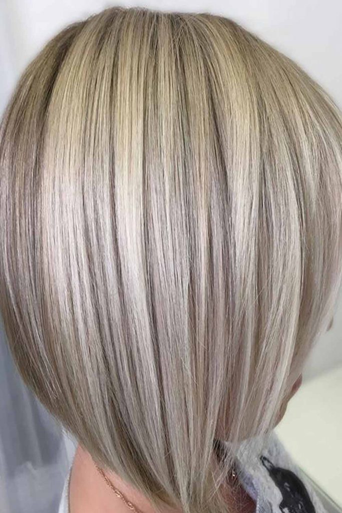 Sleek Angled Bob