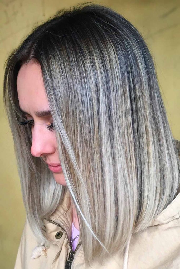 Medium-Length Style With Layered Edges