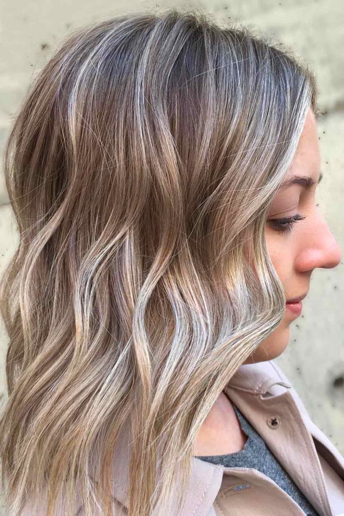 Sexy Medium-Length Hairstyles With Balayage