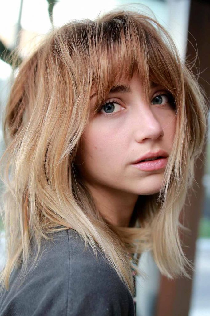 Layered Tips For Medium Length Haircut #mediumhaircut #layeredhaircut #blonde