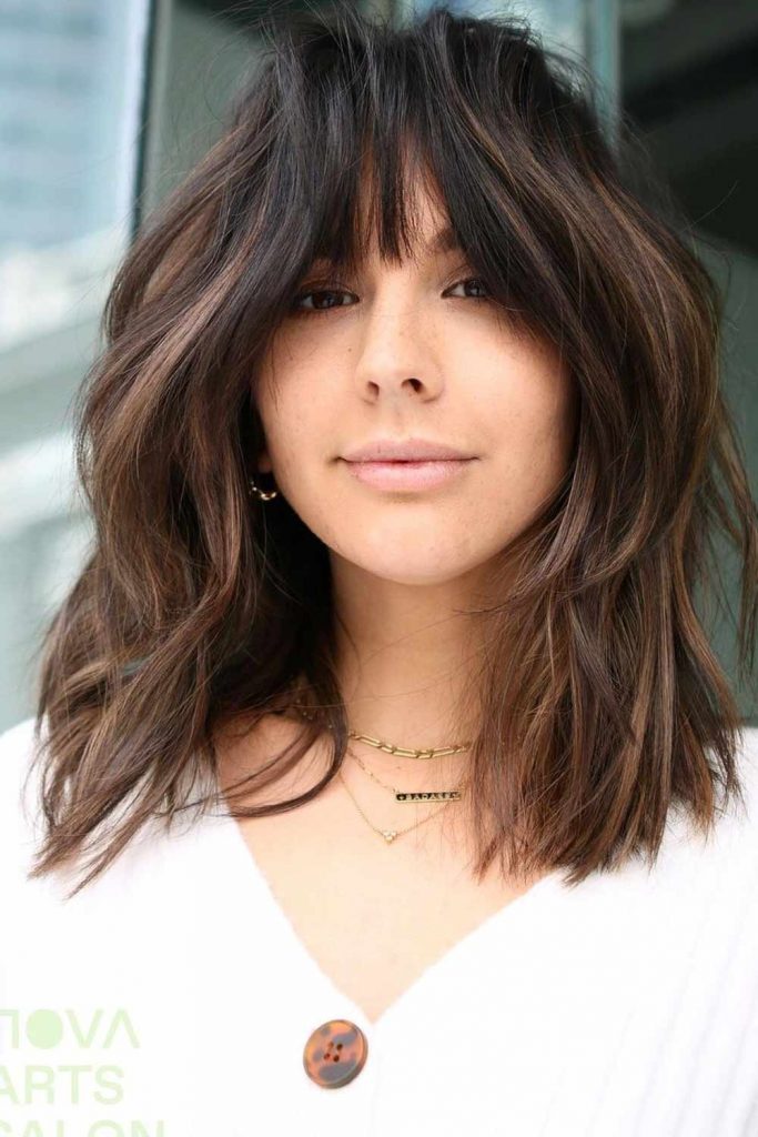 Brown Hair Layered Haircut
