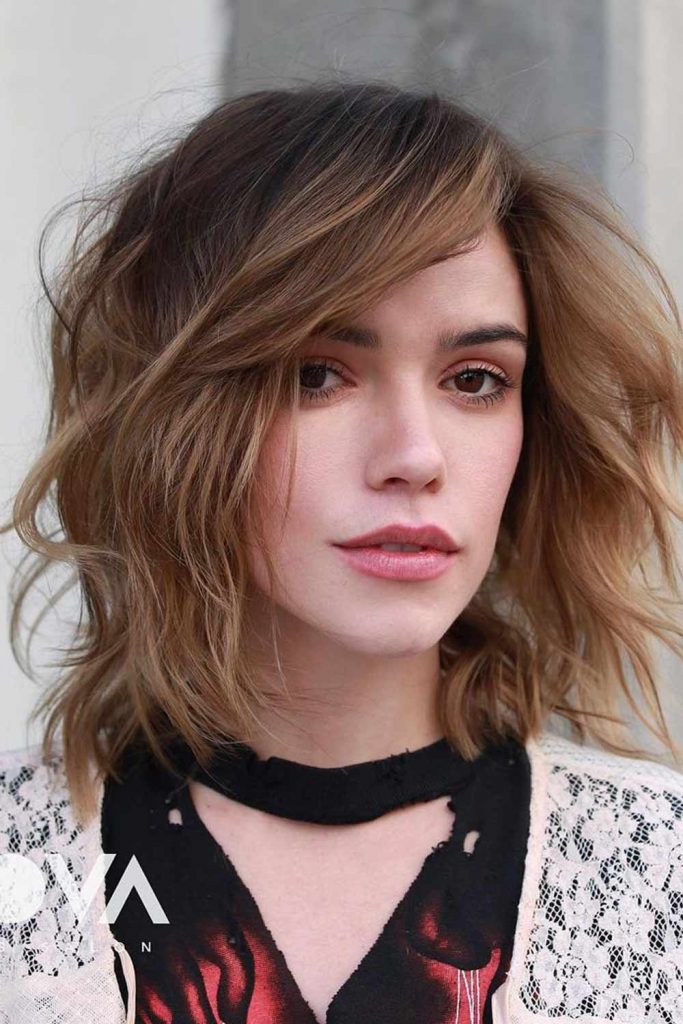 Layered Haircut for Medium Brown Colored Hair