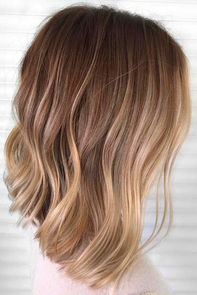 Medium Layered Haircuts with Highlights