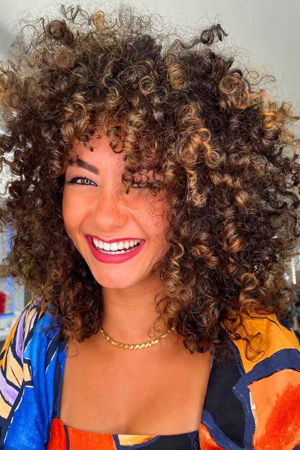 Curly Shaggy Haircut