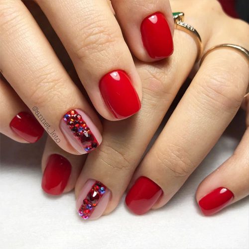 Red Nail Colors for Trendy Look Picture 3