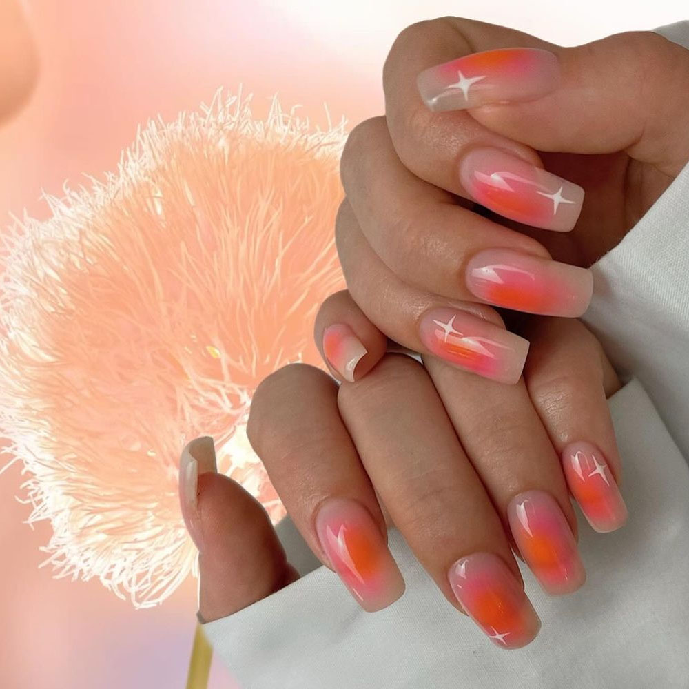 Long Squoval Nails