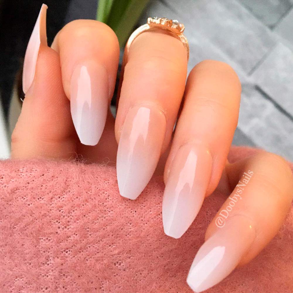 Elegant And Easy Nude Nail Designs