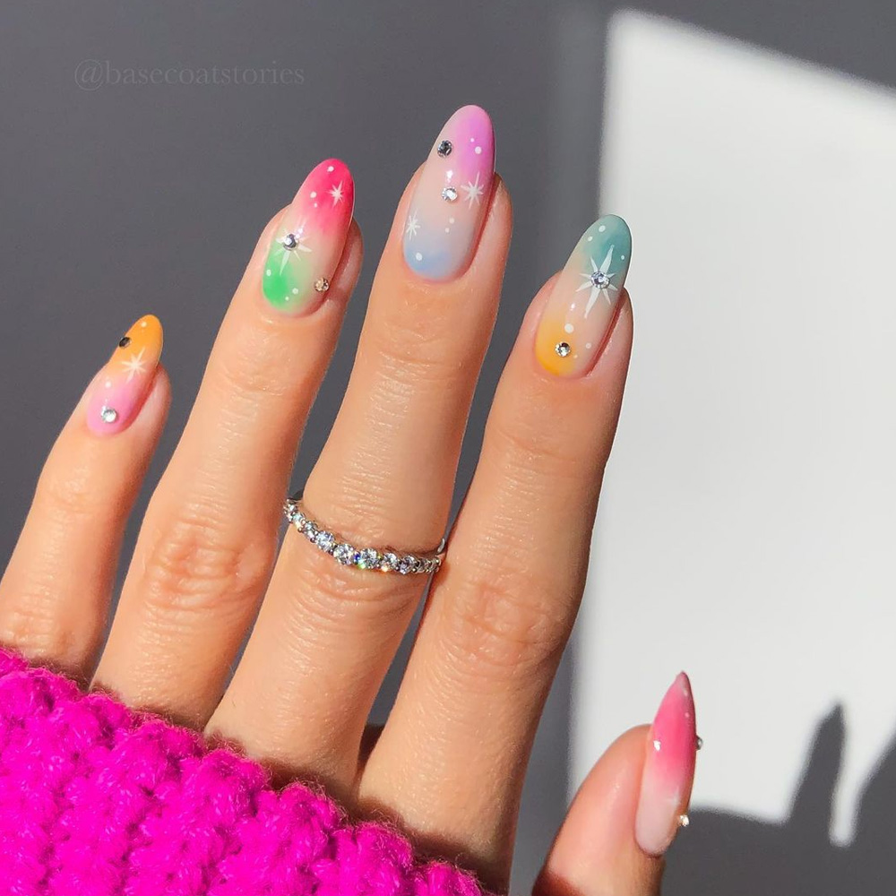 Aura Ombre Nails