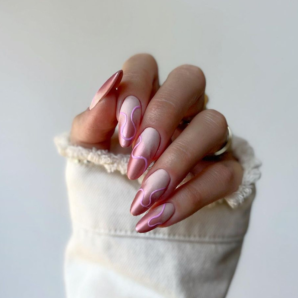 Chrome Ombre Nails