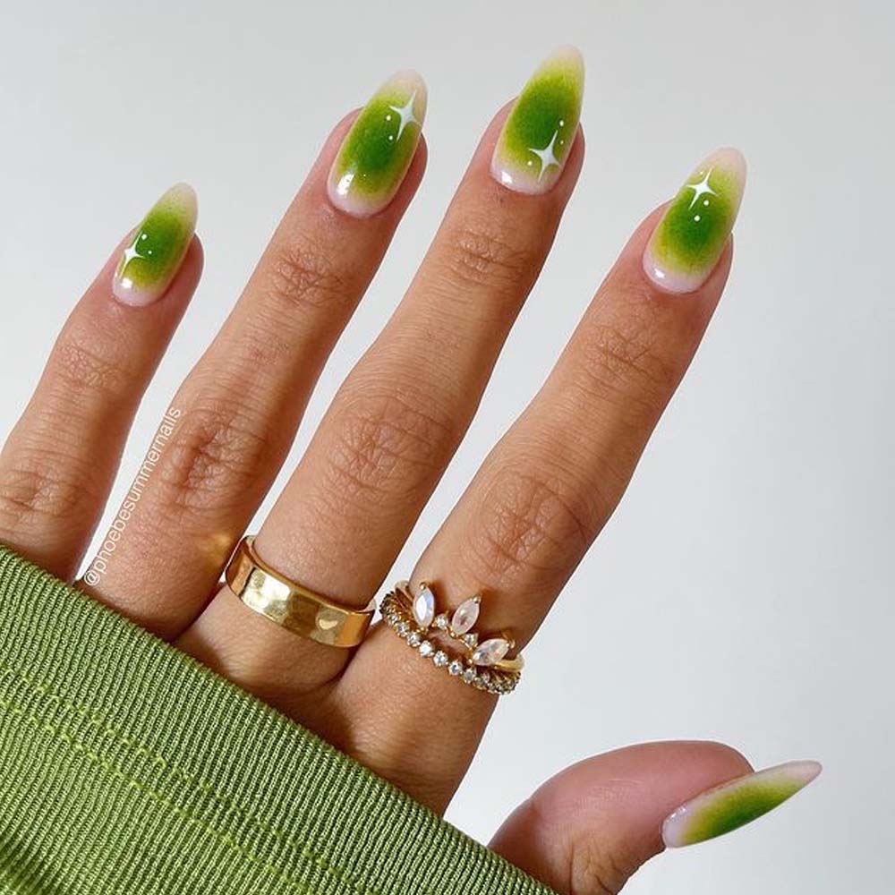 Aura Ombre Nails