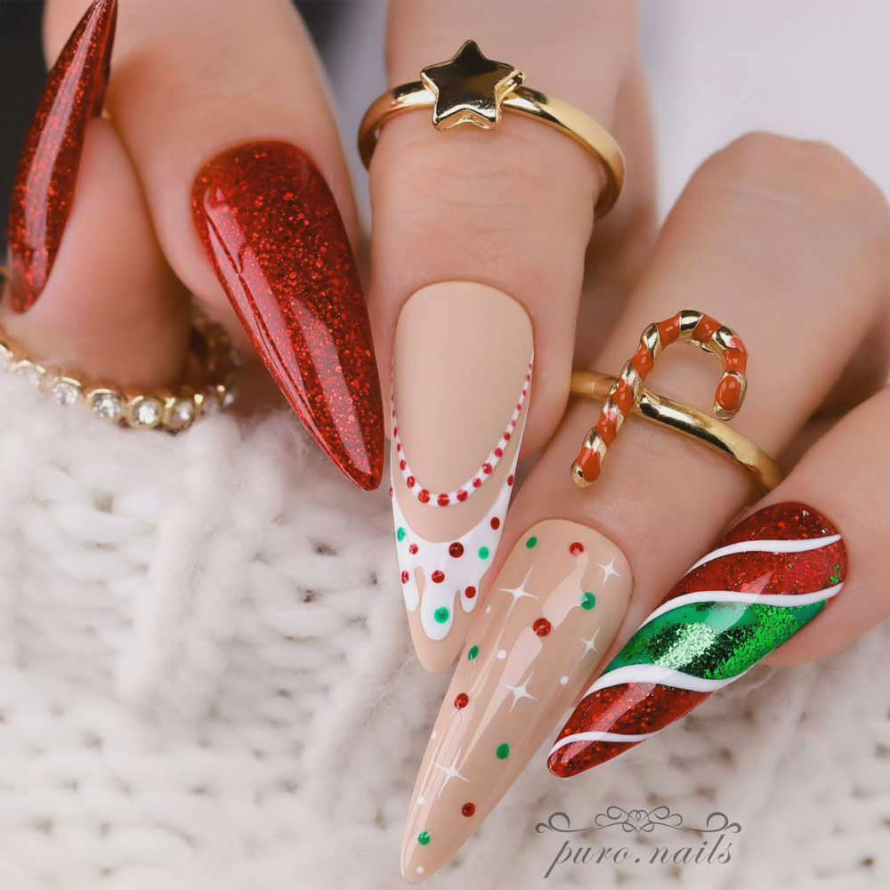 Christmas Style Nails For Holidays