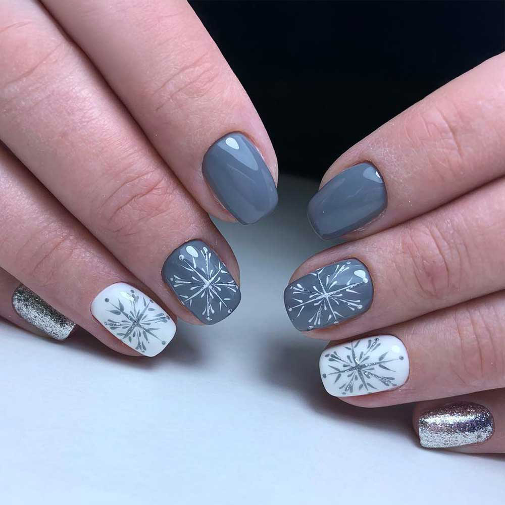 Winter Nails Ideas For Short Nails