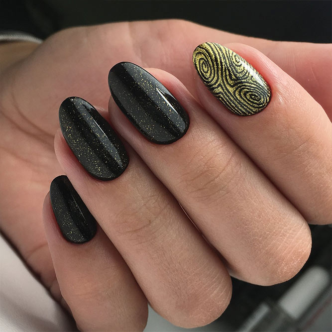 Amazing Galaxy Nails Ideas for Winter Picture 6