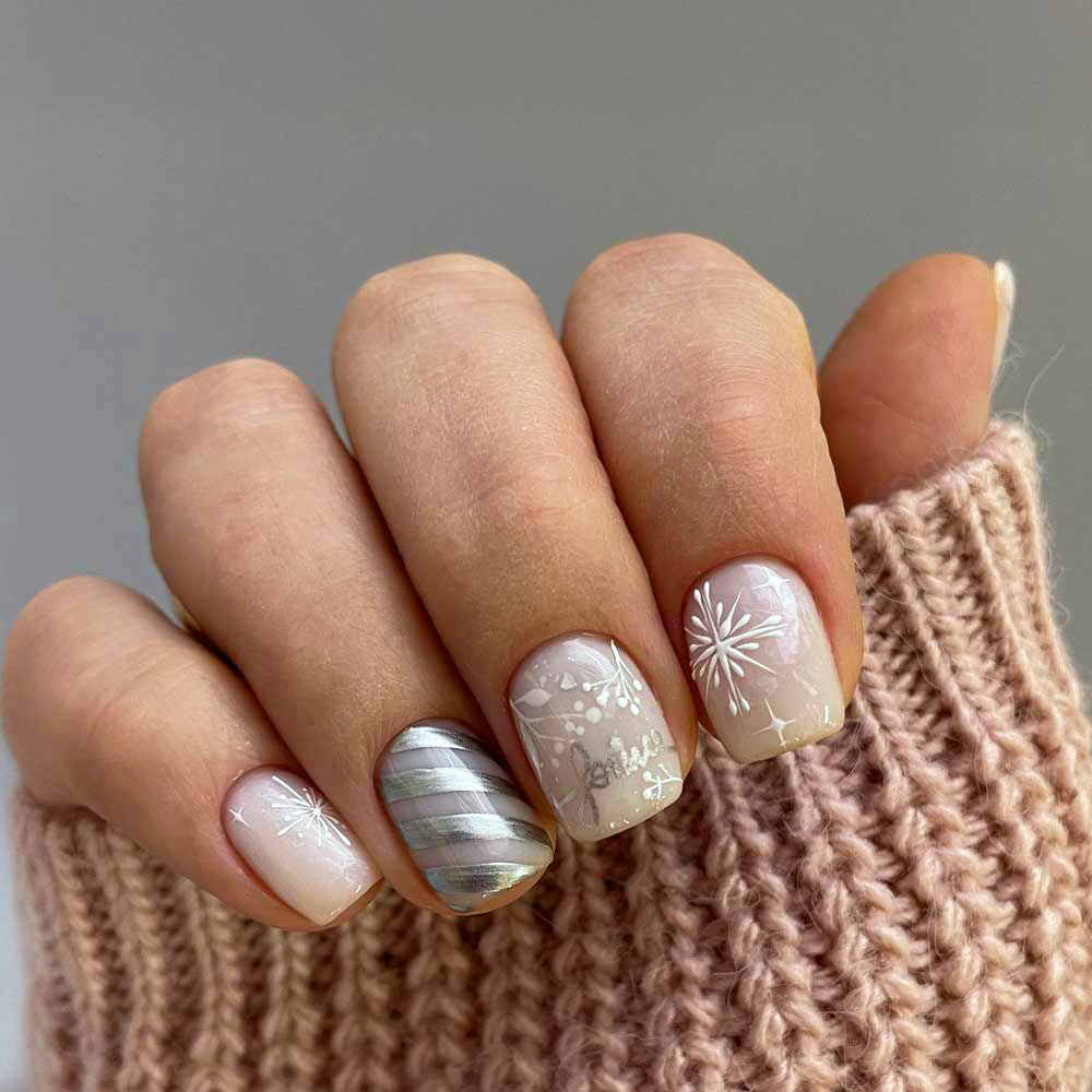 Winter Nails Ideas For Short Nails